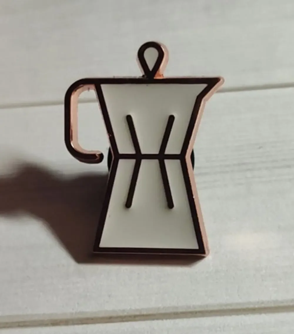 Starbucks Reserve Collector Pin Moka Percolator Coffee Pot Lapel Hat